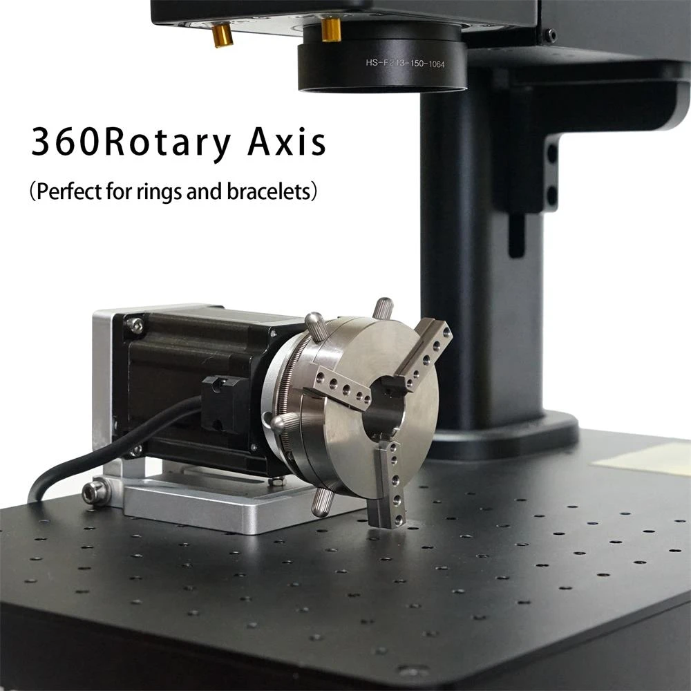 Diaotools Laser Engraver With Rotary Portable Laser Marking Machine