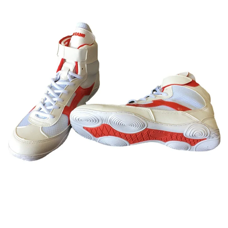 Professional Wrestling Comfortable Wear-resistant Non-slip Sneakers Adult Free Fighting Boxing Freestyle Wrestling Shoes