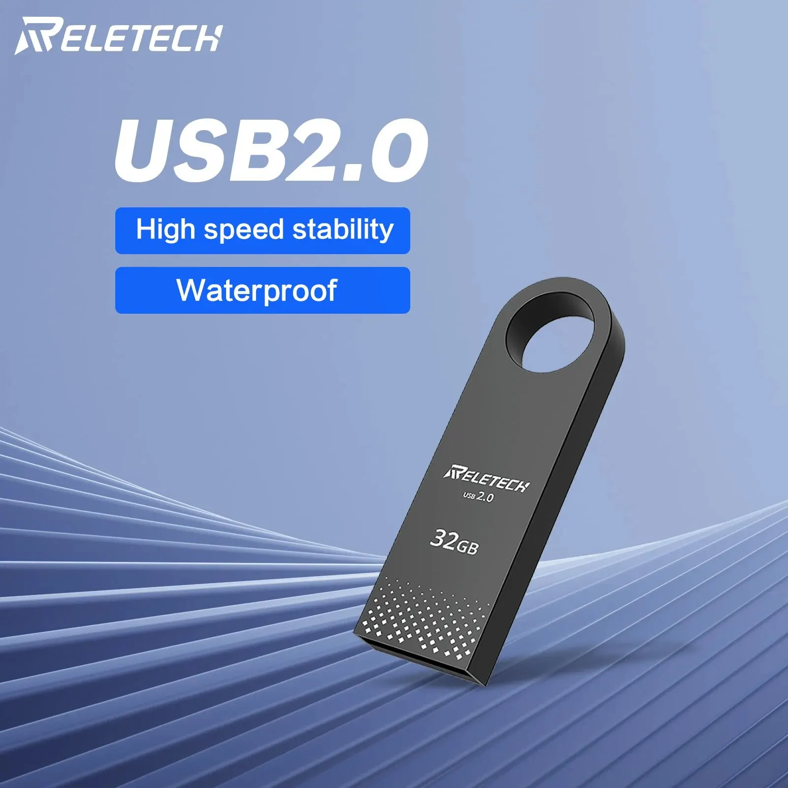 Reletech USB Flash Drive Waterproof USB Drive High Speed Memory Stick