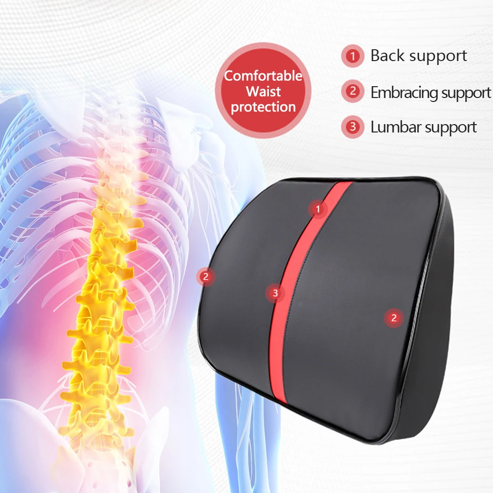 PU Leather Car Headrest Breathable Head Neck Rest Pillow Memory Foam Car Seat Head Support Pillow Neck Cushion Car Accessories