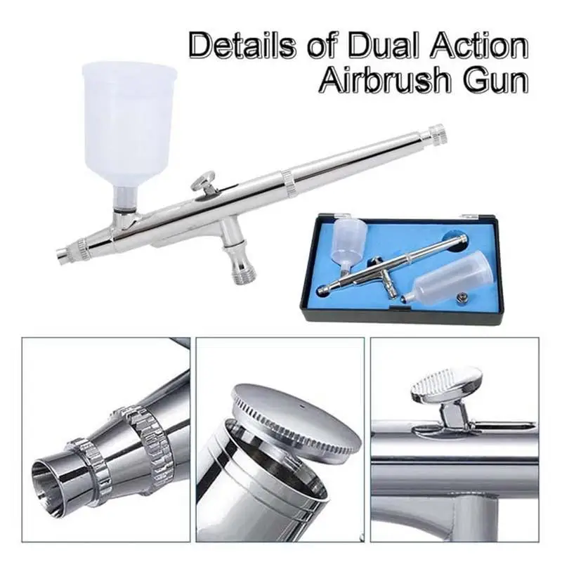 Airbrush Kit Trigger Spray Professional Paint Sprayer Set Rechargeable Cordless Airbrush Kit With Compressor Spray