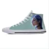 Anime Cartoon Manga Game Jinx Cute Funny Fashion Casual Cloth Shoes High Top Lightweight Breathable 3D Print Men Women Sneakers 2