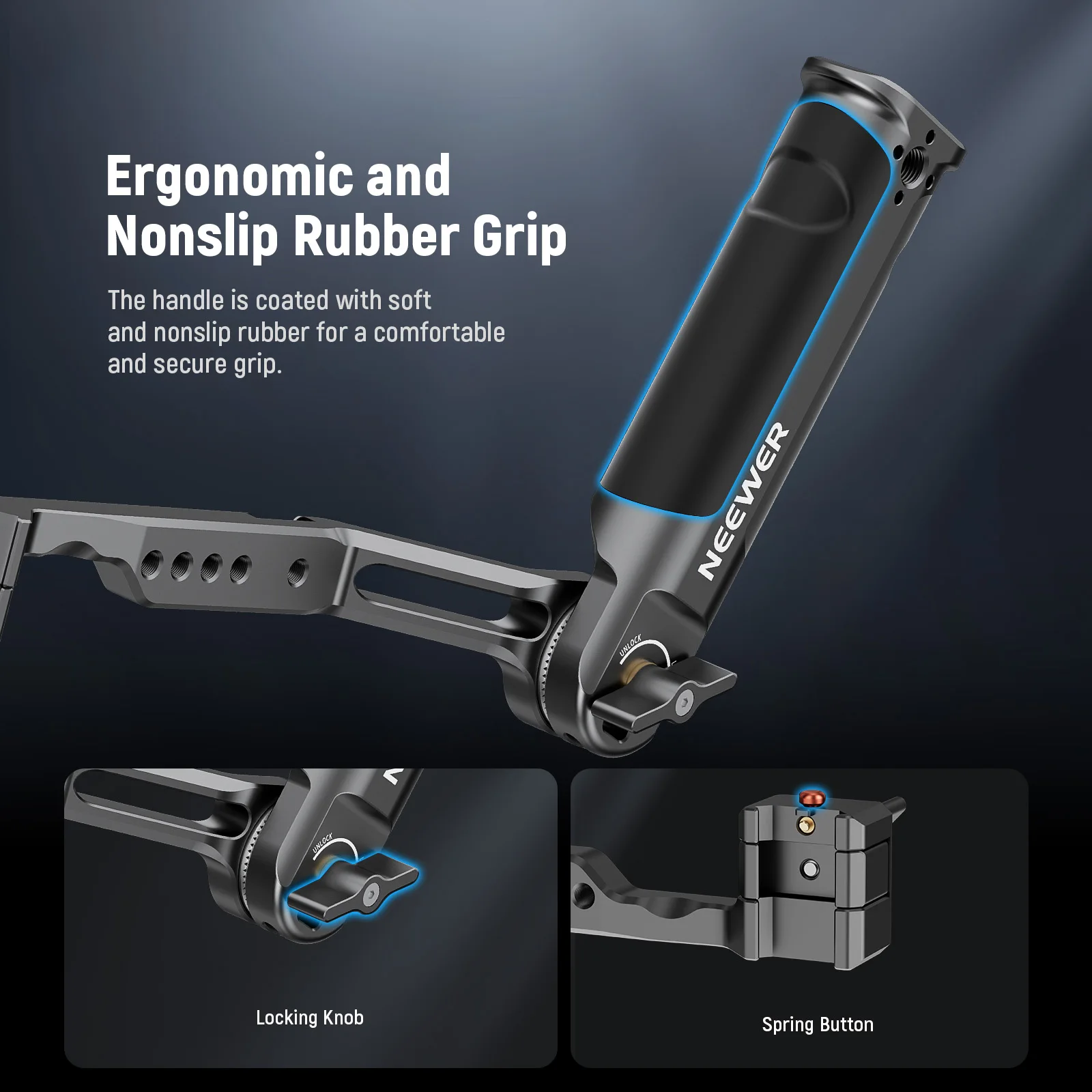 Gimbal Sling Handgrip Compatible with DJI RS 2 RSC 2 RS 3 RS 3 Pro RS 3 Mini Han