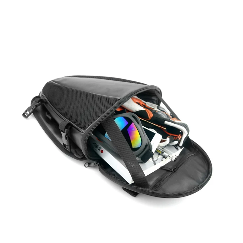 Waterproof Motorcycle Tail Bag Sport Luggage Saddle Riding Rear Bag Motorcycle Motorbike Scooter Side Back Seat Bike Bag