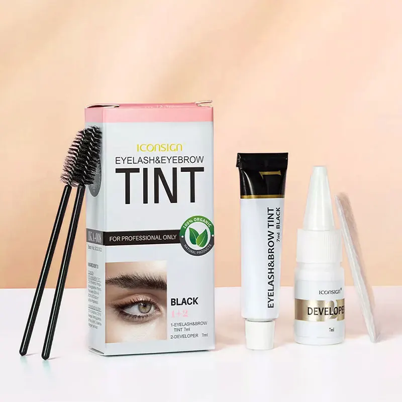 Professional Eyelash Eyebrow Dye Tint 15-minute Fast Tint Easy Dye Gel Enhancer Mascara Lash Lifiting Kit Eye Makeup Tools 6