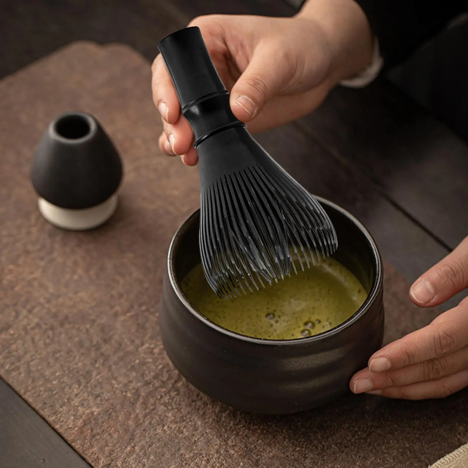 Reusable Matcha Green Tea Whisk - مضرب شاي ماتشا أ...