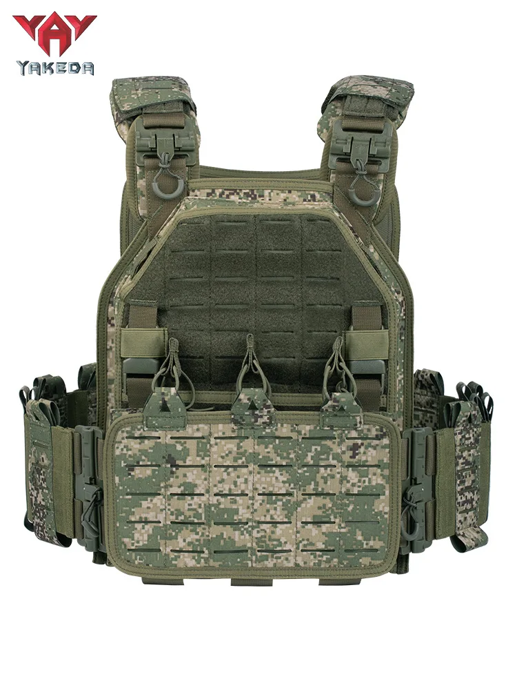 YAKEDA タクティカルプレートキャリアベスト、クイックリリース