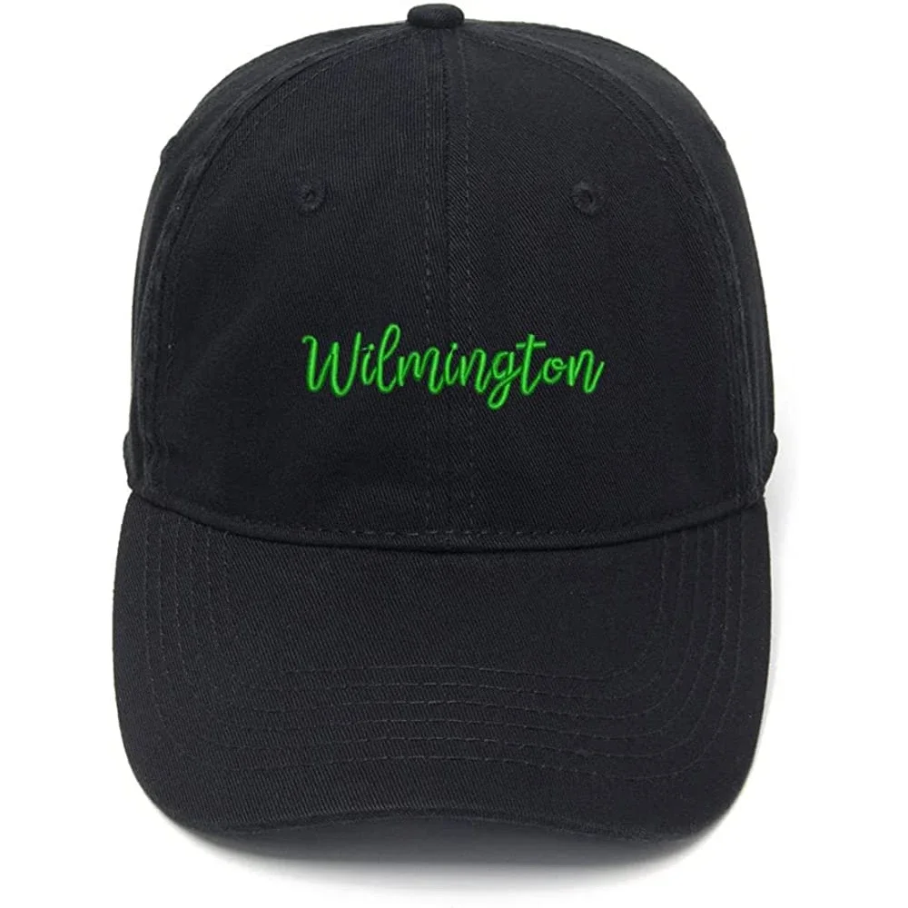 

Lyprerazy Мужская бейсболка с вышивкой Wilmington City, хлопковая Повседневная Бейсболка с вышивкой