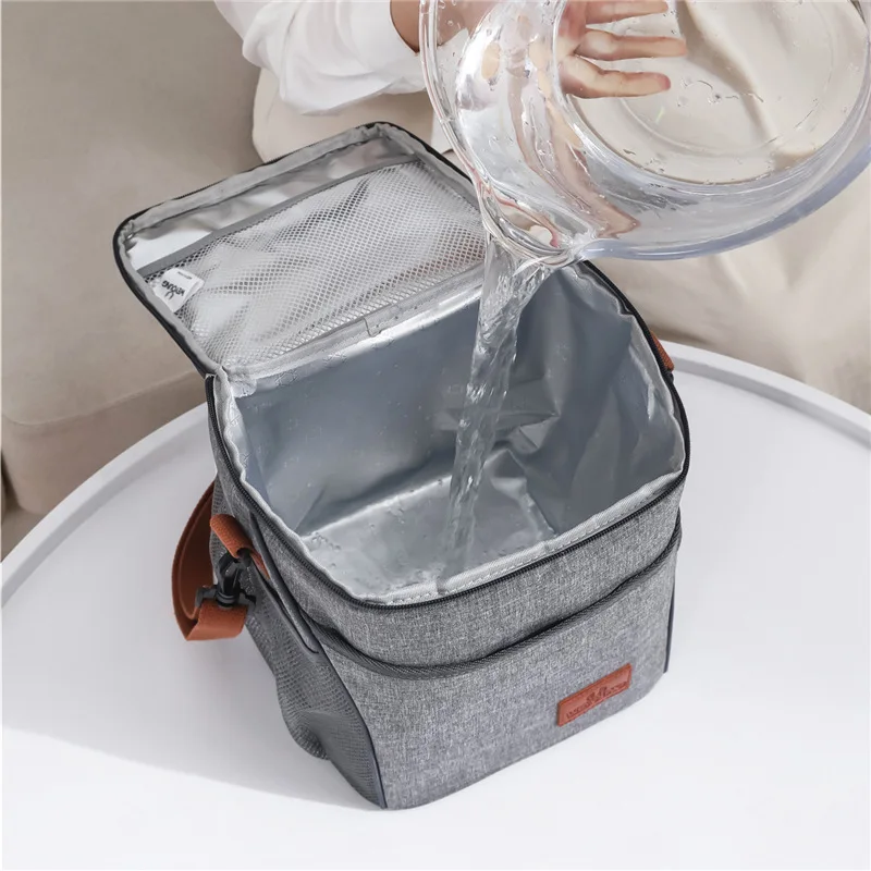 Multifunction Handbag Thermal Insulated Lunch Box Cooler Bag Waterproof Oxford Dinner Container Preservation Food Storage Bags