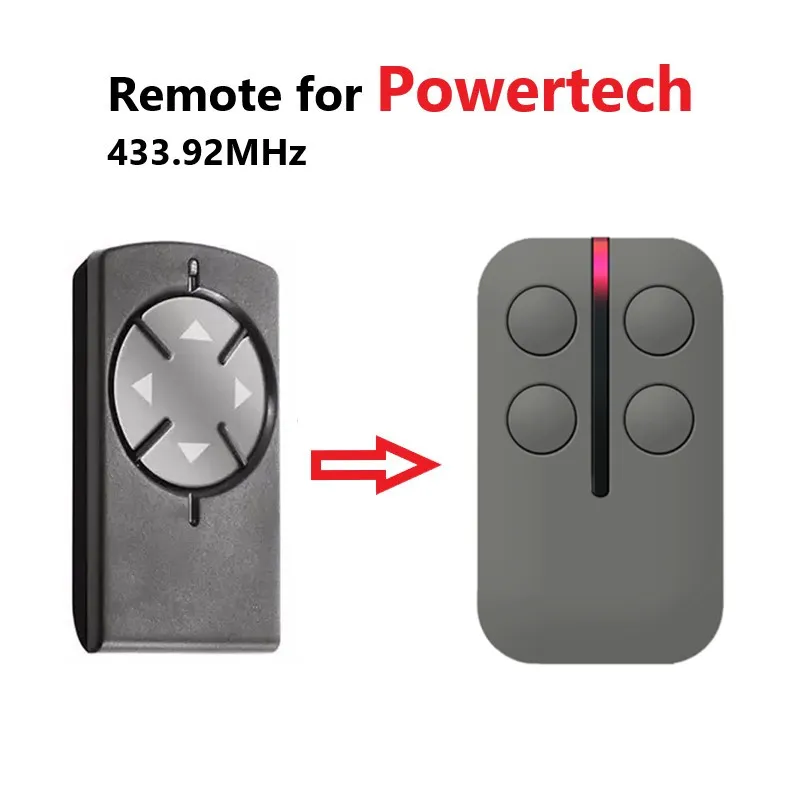 PR2PR2Powertech433mhzrollingcodeelectronicgateremotecontrol
