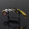 15cm Valorant Melee Weapon Champions 2021 Karambit Rotatable Balisong Metal Model Mili Tery Training Knife Safety Game Toys Boys 5