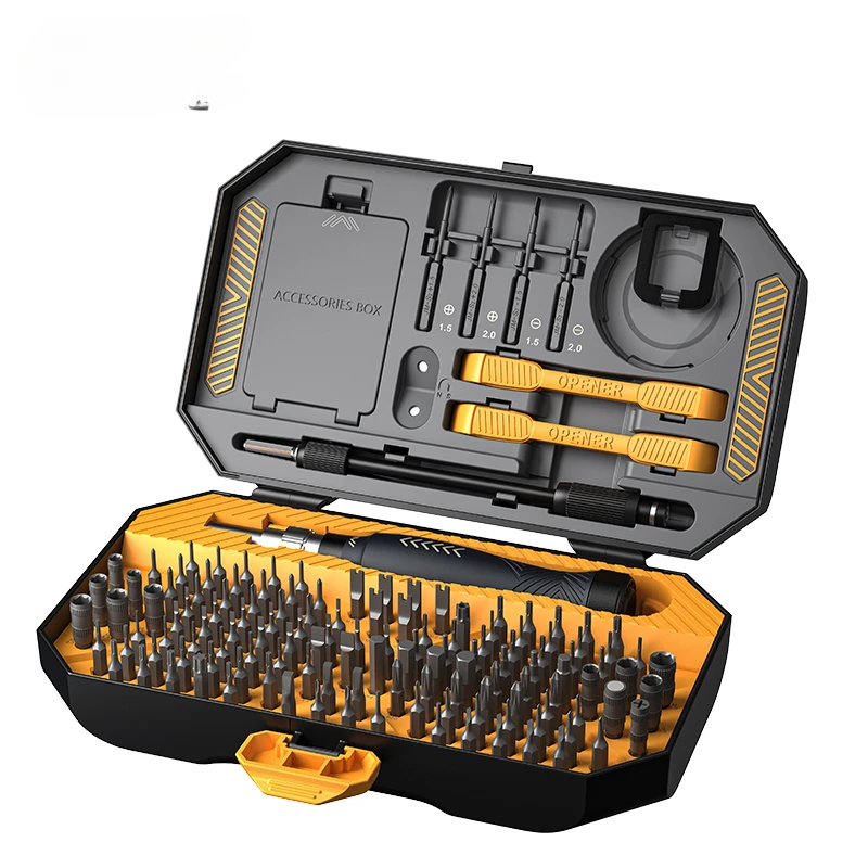 

JAKEMY 145 in 1 Precision Magnetic Screwdriver Set Hex Phillips Screw Driver CR-V Bit for Mobile Phone Tablet Laptop Repair Tool