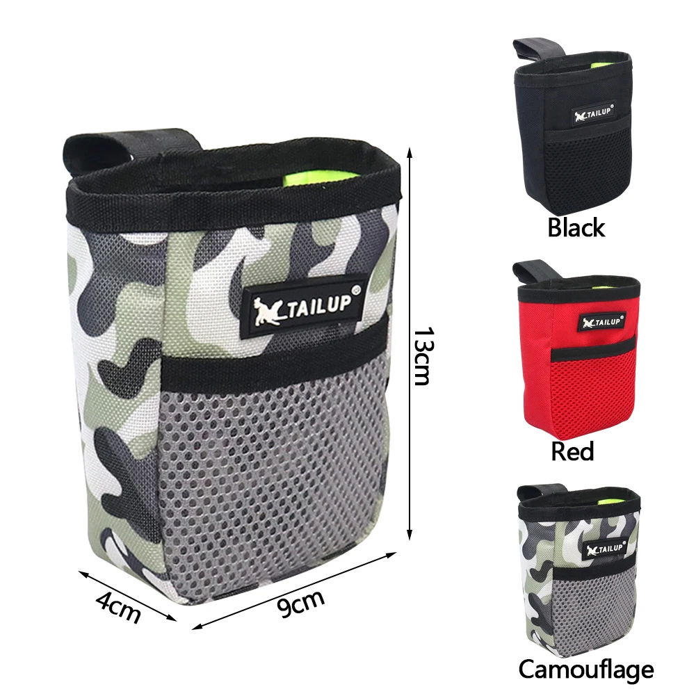 Pet Portable Dog Training Waist Bag Treat Snack Bait Dogs Obedience Agility Outdoor Feed Storage Pouch Food Reward Waist Bags