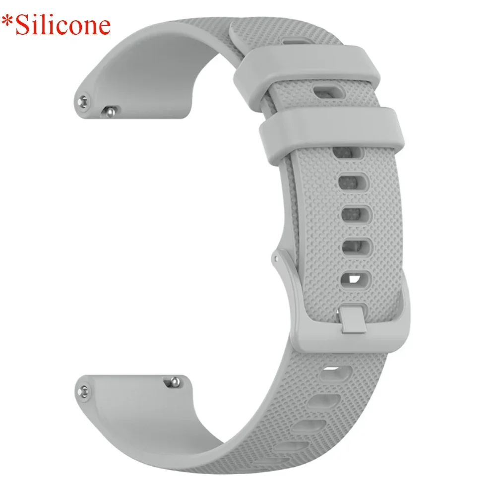 Premium Leather Soft Replacement Wristband, 20mm/22mm, Universal Fit