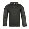 Men's Outdoor Tactical Hiking T-Shirts,Hunting  Camouflage Long Sleeve Hunting Climbing Shirt,Male Breathable Sport Clothes 6