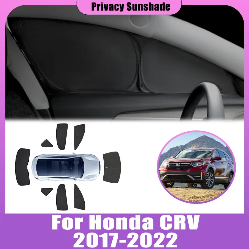 

Privacy Sunshades For Honda CRV CR-V MK5 2017-2022 2018 2019 2020 Coverage Anti-UV Sunroof Window Foldable Visor Car Accessories