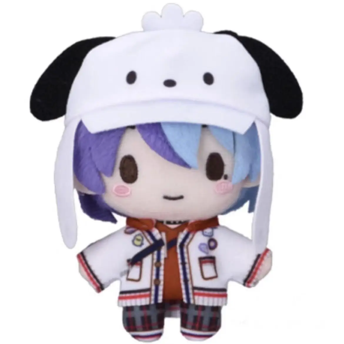 Project Sekai Touma Aoyagi Shinonome Akito Cosplay Anime Plush 10CM Cute Stuffed Body Plushie Cartoon Pendant Knapsack Ornament plush toy plush doll