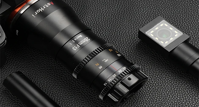 Obiettivo Macro AstrHori 28mm F13 Full Frame – Messa A Fuoco Manuale Ultra Lungo – Attacco L Per Sigma, Leica, Panasonic Serie S1/S5 – AS-28F13-L - copertina