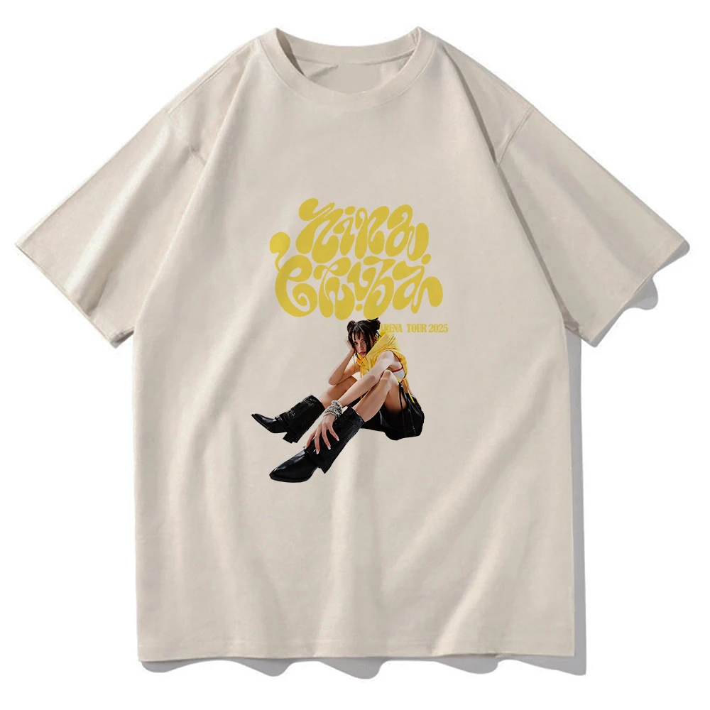 Nina Chuba Tour 2025 T-Shirt - Offizieller Merch Mit Rundhalsausschnitt Aus 100% Baumwolle