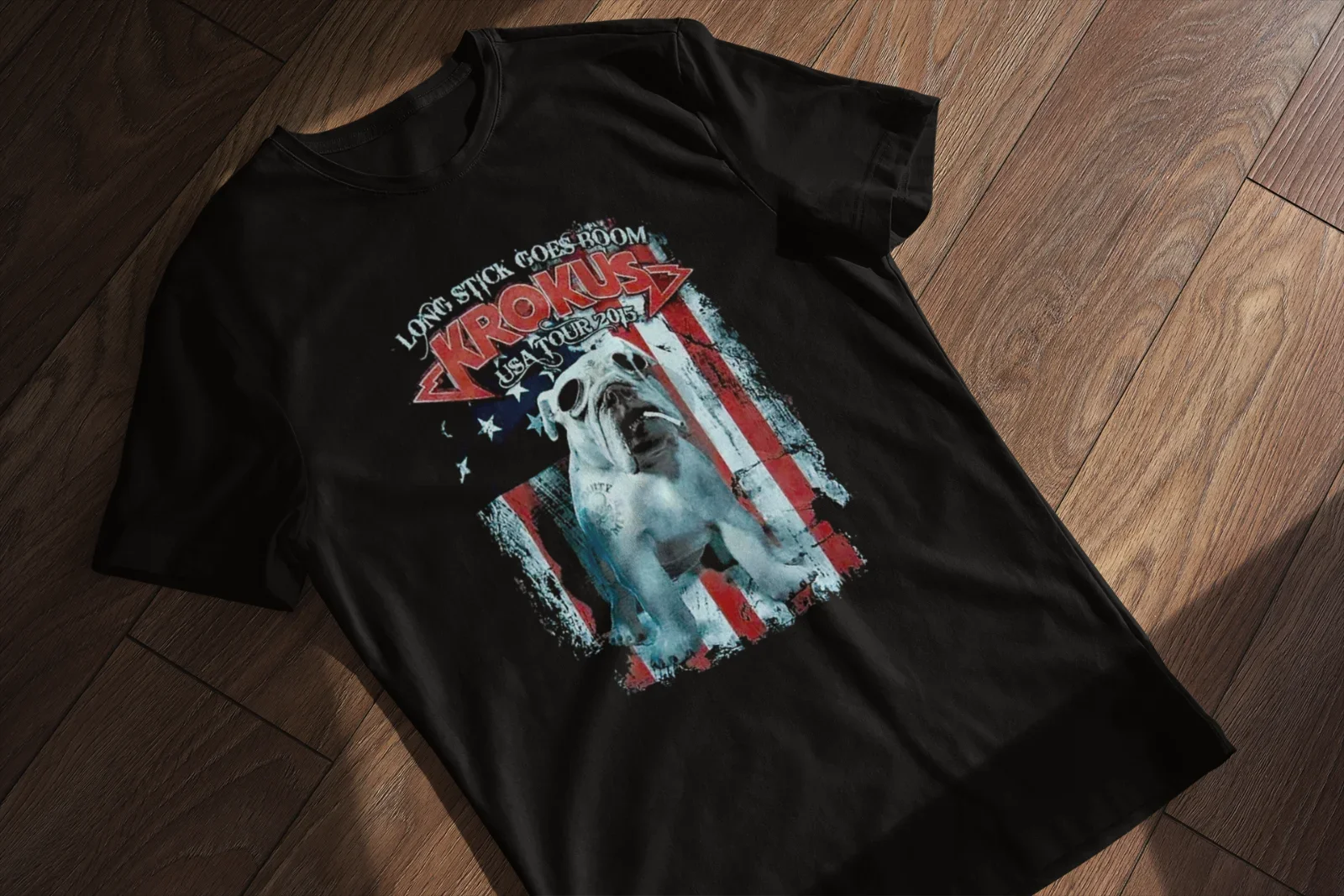 Krokus Band Tour Concert Christmas Cotton Black Unisex S-234Xl T-Shirt