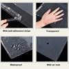 StoBag 100pcs PE Transparent Plastic Clothes Self Adhesive Bags Packaging Storage Shirt Sealed Clear Reusable Pouches Wholesale 3