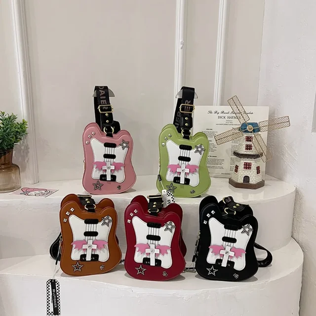 Guitar Shape Crossbody Bag 2
