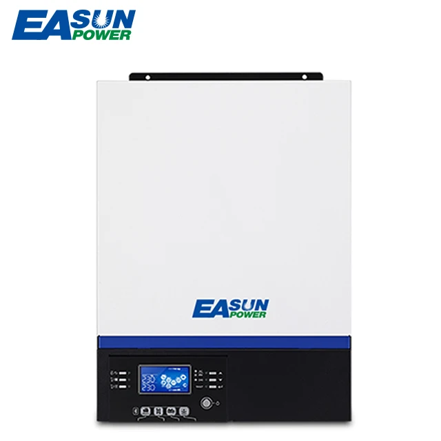 Easun Power 220V 48V 50Hz 500Vdc 80A 5000W Inverter Solare A Onda Sinusoidale Pura