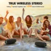 W-KING 70W Waterproof Portable Loud Bluetooth Speaker, Wireless Outdoor Boombox SubwooferTriple Passive Radiators-Deep Bass 5