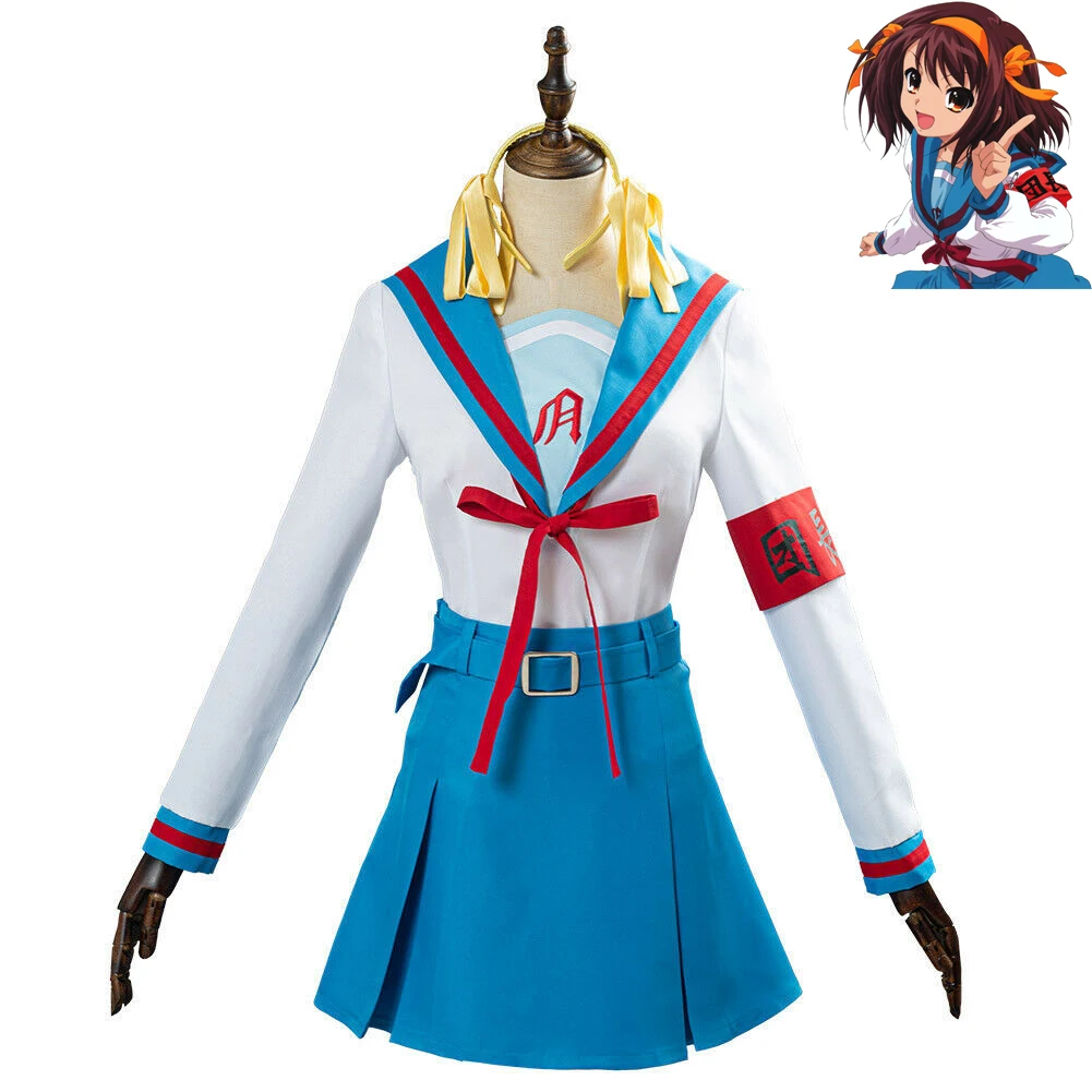 

Suzumiya Haruhi No Yuuutsu Cosplay Costume Women Halloween Costume for Women