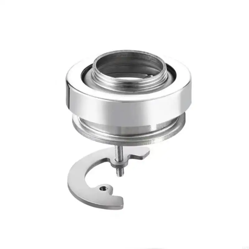 12PD Hassle Frees Stainless Steel Faucet Initiation Faucet Mounting Base with Adjustment Designings Fastening Base