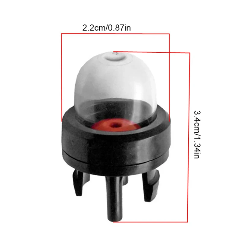 1/5Pcs Blowers Brushcutter Clear Bulb Tool For Eradicator Chainsaws Trimmer Whipper Oil Bubble Fuel Pump Carburetter Primer