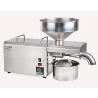 220V/110V S8 Oil Press Machine 1500W Electric Oil Extractor Machine Stainless Steel Oil Presser with High Pressing Speed 1