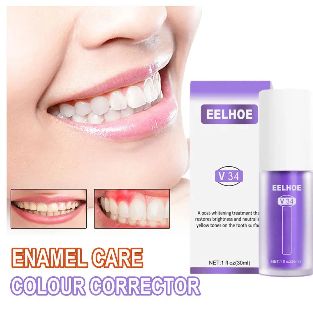 Teeth Whitening Toothpaste Remove Teeth Breath Whitening Brightening Essence Corrector Color Care Oral Stain Free teeth whitening product teeth whitening essence teeth health product