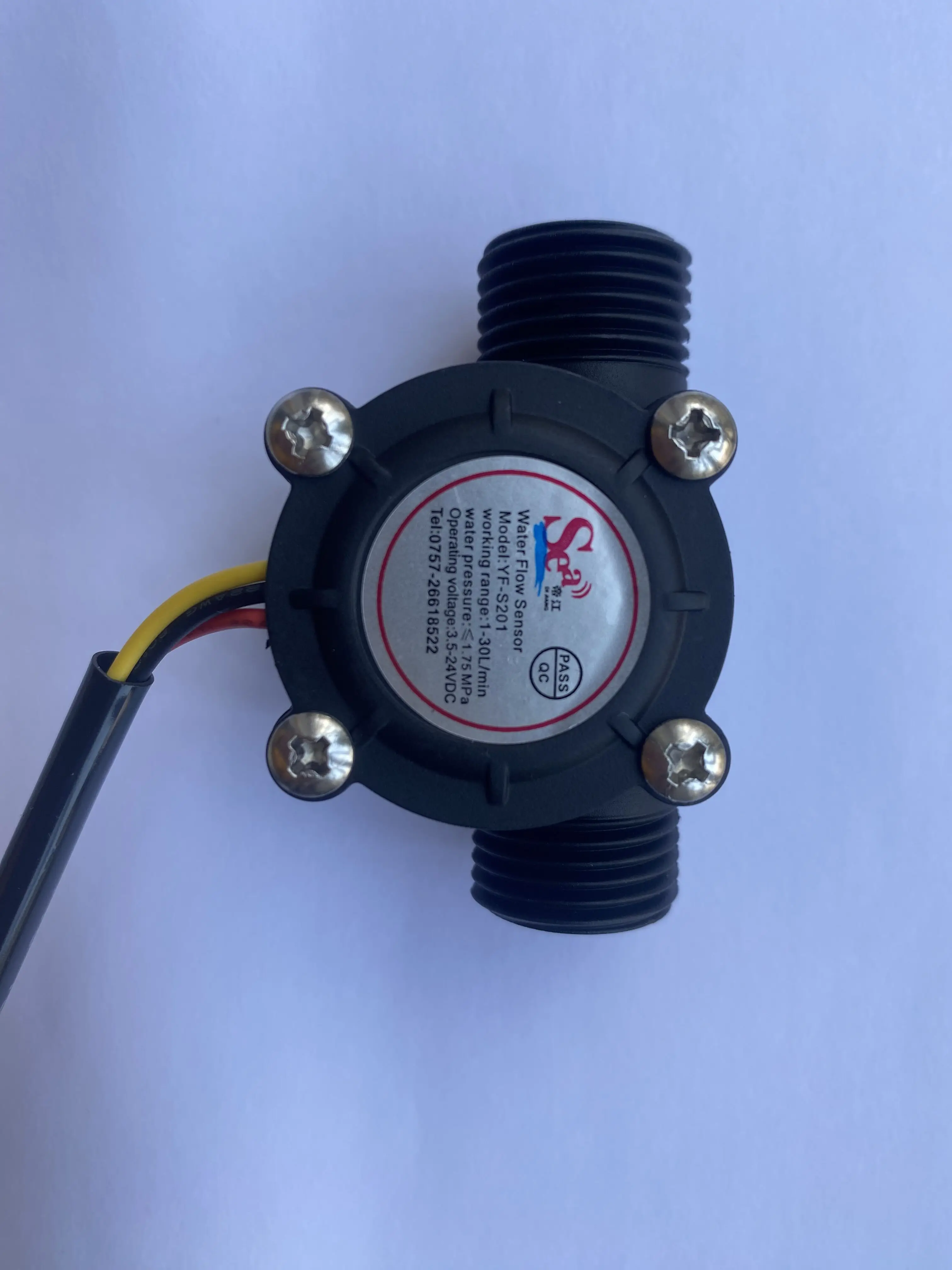Water Flow Sensor Flowmeter Control 1-30L/Min YF-S201