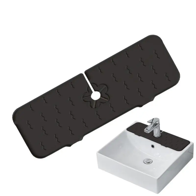 

Kitchen Sink Guard Splash Sink Faucet Water Splashes Drainning Pad Kitchen Gadgets For Sink Toilet Faucet Counter Bathroom And