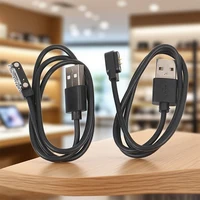 Universal Smart Watch Charger Cord Magnetic Charging Cable 2 Pin 4 Pin USB Charger For Smart Watch Charging Cable
