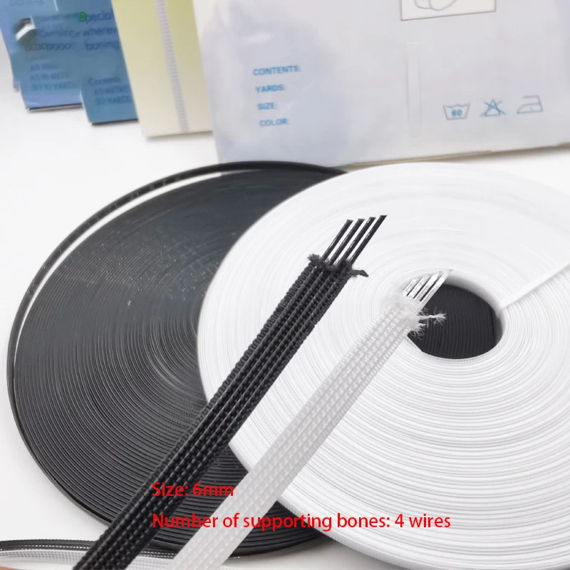 50 야드/롤 폴리 에스터 물고기 뼈 코르셋 브래지어에 대 한 Diy 웨딩 드레스 바느질 액세서리 만들기 바느질에 대 한 Crinoline