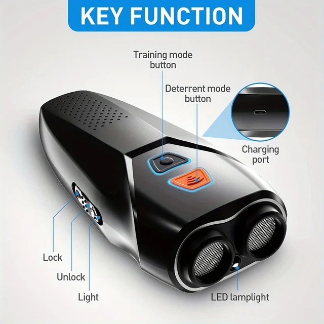 Ultrasonic Dog Barking Control Device with Dual Sensor 4