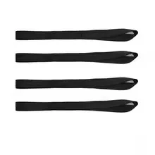 Heavy - Duty Soft Loop Tie Down Straps for Secure Transportation and Versatile Use (4pcs Black)