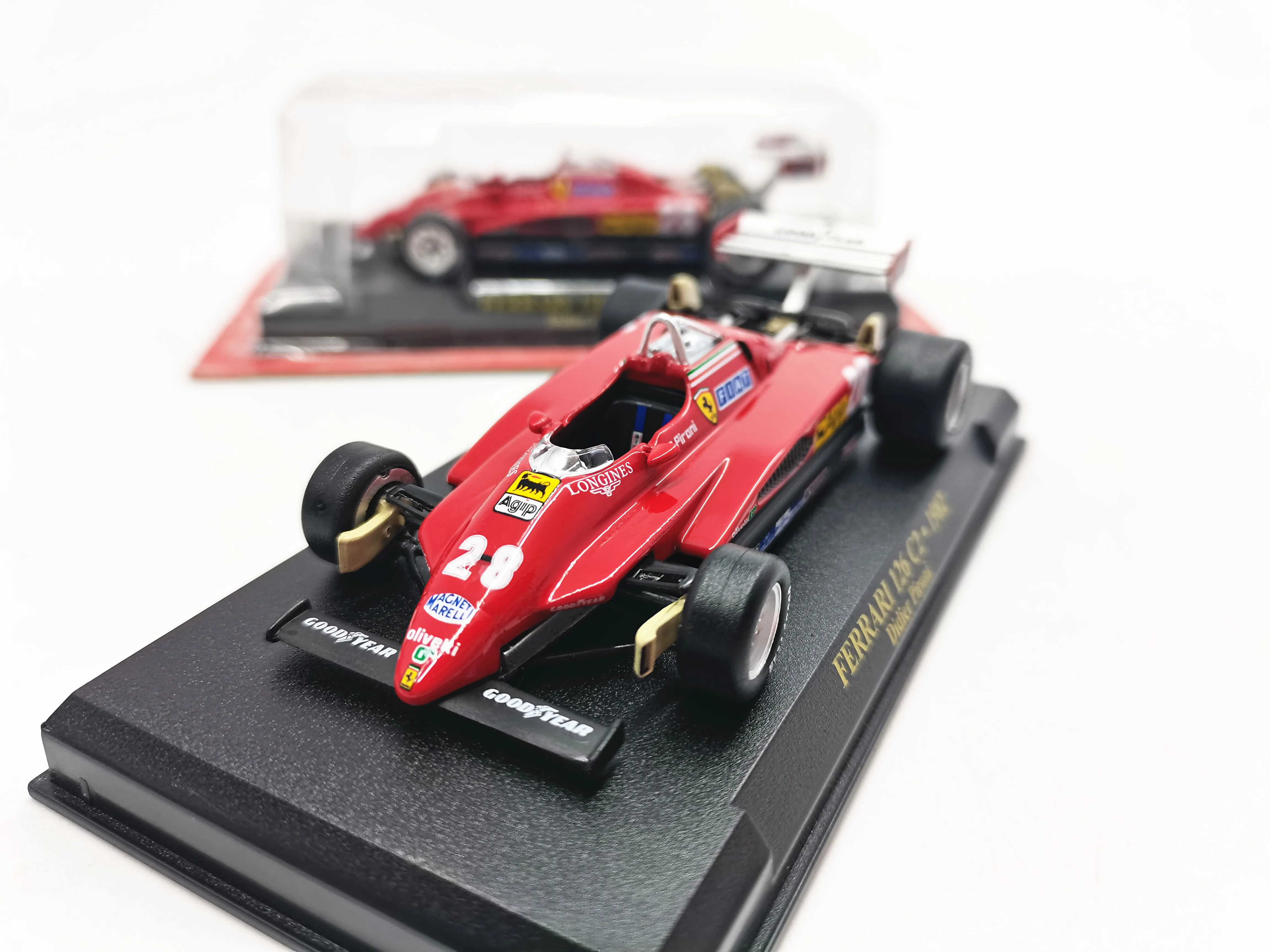 

IXO 1/43 Ferrari 126 C2 1982 #28 Didier Proni Collect die casting alloy F1 RACING CAR trolley model