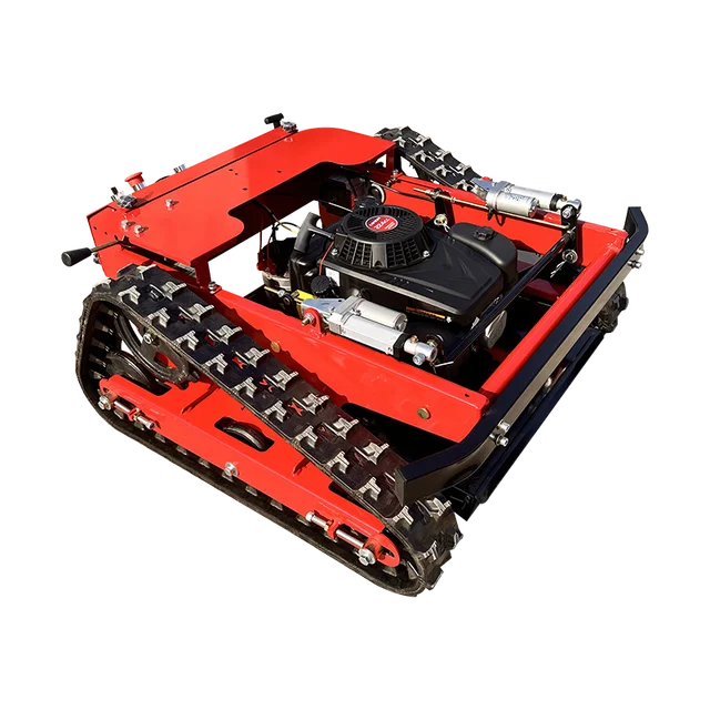 Machine de Découpe pour Tout Terrain approuvée CE Inondation, Personnalisation des Pistes en Caoutchouc Agricole, Robot Télécommandé Tondeuse à Gazon 3