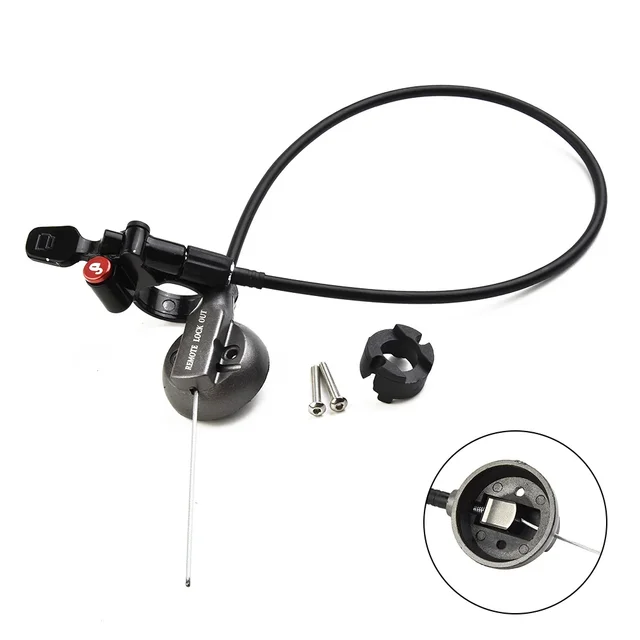 Bicycle Remote Fork Lockout Switch Lever Rockshox Suntour Mountain Bicycle For SR SUNTOUR EPICON XCR XCM bicycle fork lock