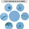 Car Windshield Cracked Repair Tool Nano Fluid Curing Glue DIY Window Phone Screen Restoration Kit Automotive Glass Repair Set 6