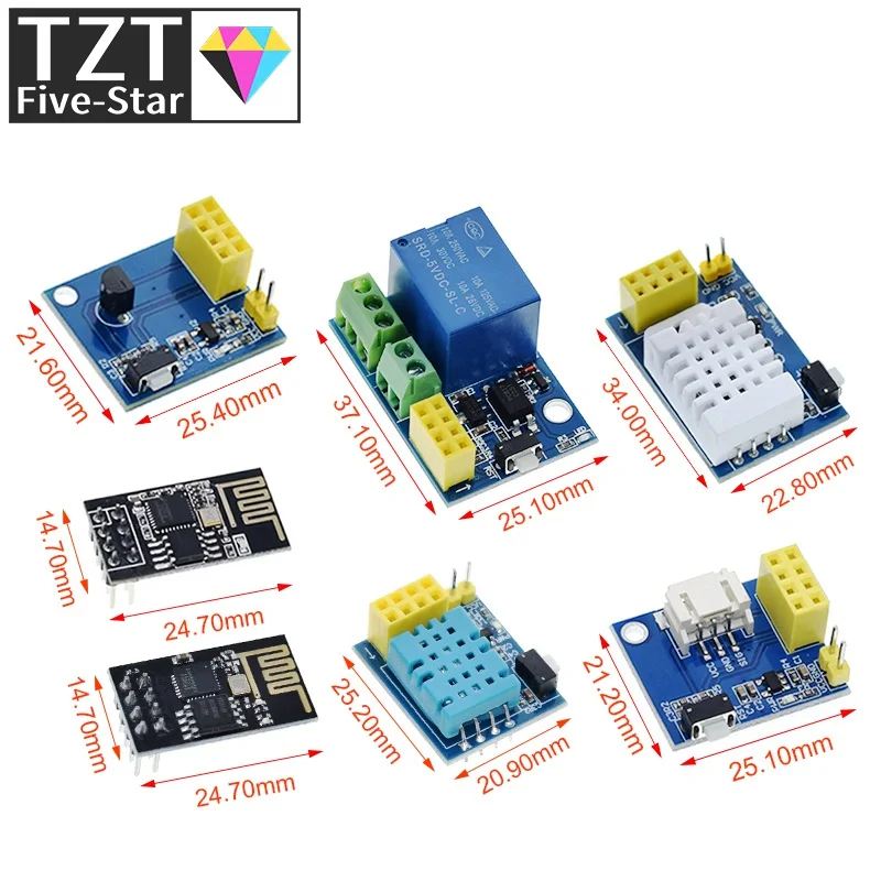 ESP8266 5V moduł przekaźnika WiFi DS18B20 DHT11 DHT22 kontroler RGB rzeczy inteligentny przełącznik domowy zdalny ESP-01S dla Arduino STM 2 ESP8266 5V moduł przekaźnika WiFi DS18B20 DHT11 DHT22 kontroler RGB rzeczy inteligentny przełącznik domowy zdalny ESP-01S dla Arduino STM - Image 2