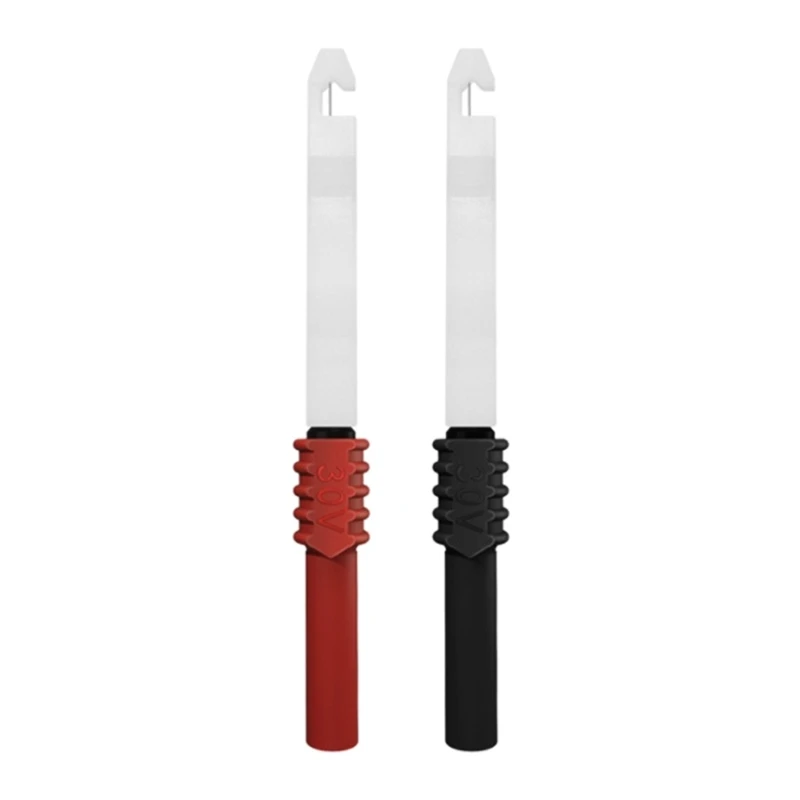 

2Pcs Multimeter Test Probe Pins, Wire Piercing Probe Insulation Back Probes Non-Destructive Insulation 85WC