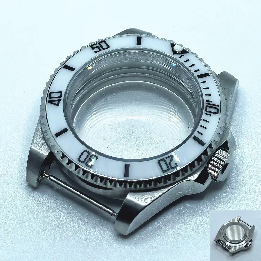 40mm Transparent Glass Watch Case