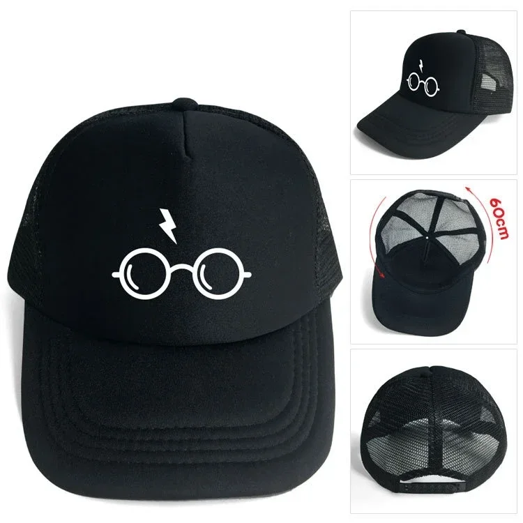 Gryffindor Slytherin Harri Adult Cartoon Anime Summer Sunshade Hat Sun Hat Baseball Cap Hogwarts Animation Outdoor Casual
