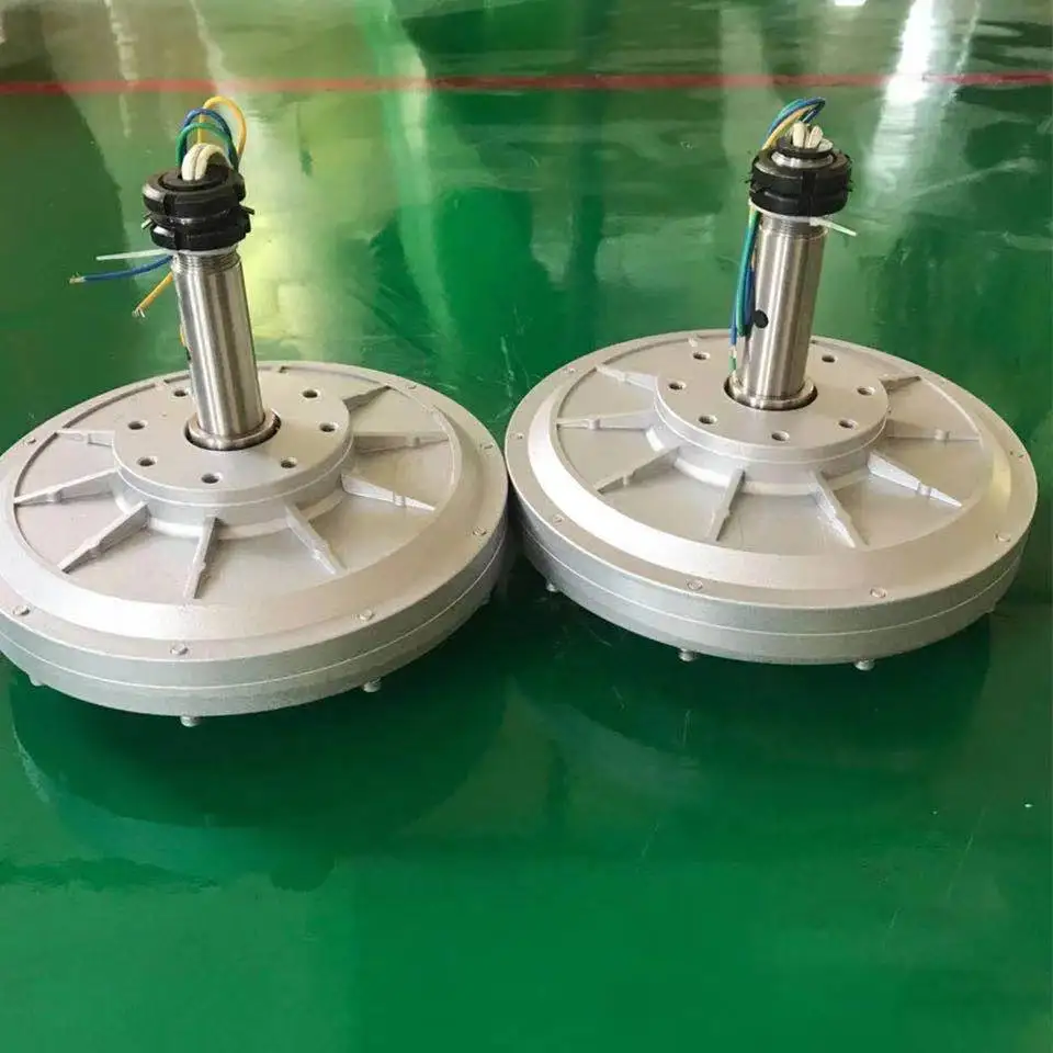 800w-50KW 12V-380V 100rpm-500rpm Vertical Permanent Magnet Alternator Coreless Maglev Generator DIY Water Wind Turbine Generator solar wind generator permanent magnet generator