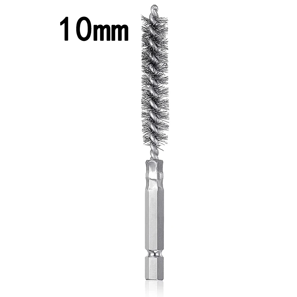 8-19mm Wire Tube Machinery Cleaning Brush Rust Cleaner Washing Polishing Tools For Automotive Manufacturing Processing Industry 4