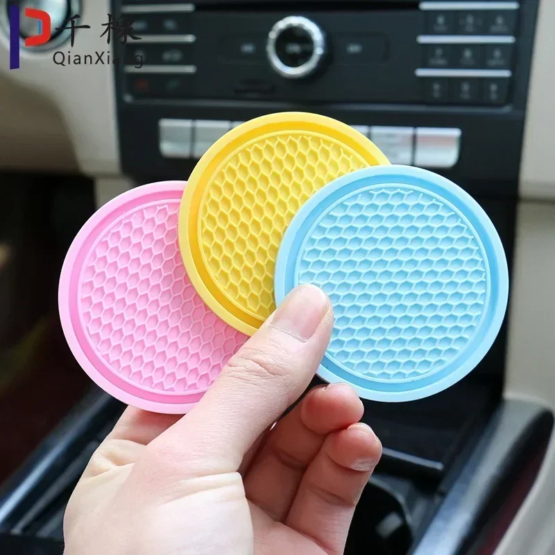 PVC Car Coasters Anti Slip Mat